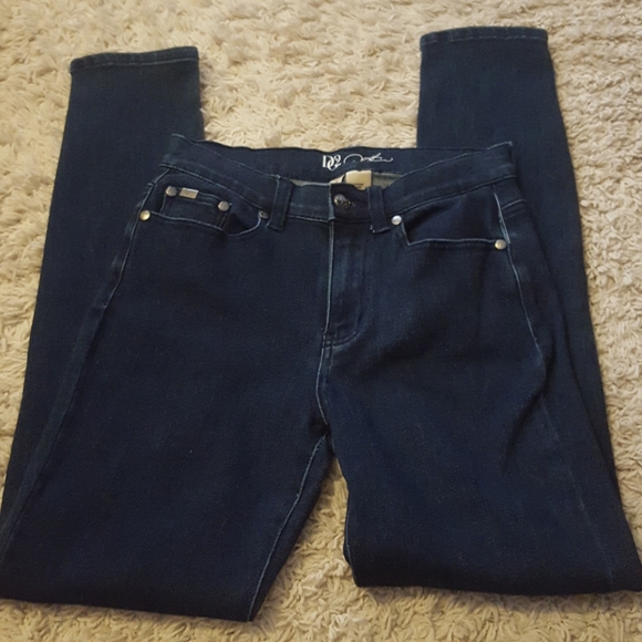 DG2. Skinny Stretch Jeans by Diane Gilman Sz 2 XS - Picture 2 of 6